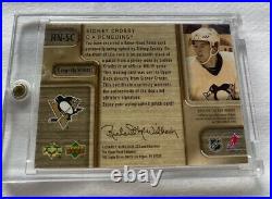 05-06 The cup Sidney Crosby Honorable Numbers Dual Patch Auto /87