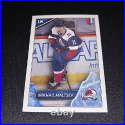 183 Mikhail Maltsev Colorado Avalanche Topps NHL 2021 2022 sticker ice hockey