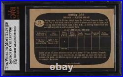 1966 Topps Hockey Bobby Orr ROOKIE RC #35 BVG 8 NM-MT