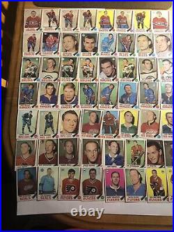1969-70 TOPPS HOCKEY CARDS Complete Set Withchecklist