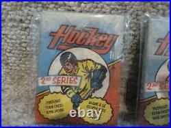 1973-74 O-Pee-Chee Hockey 1978-79 Topps Wax Pack lot of 3 card packs SEALED RARE
