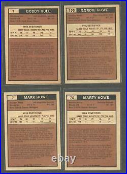 1975-76 O-PEE-CHEE WHA Hockey set 132/132 cards NM/MT Pack fresh! GORDIE HOWE