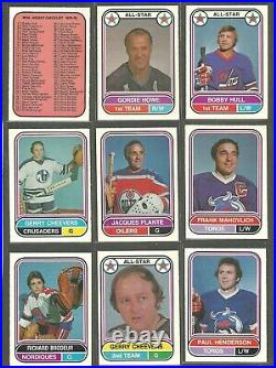 1975-76 O-PEE-CHEE WHA Hockey set 132/132 cards NM/MT Pack fresh! GORDIE HOWE