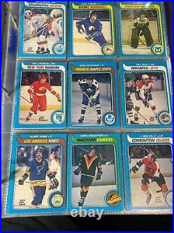 1979-80 OPC O-Pee-Chee Complete set Including Wayne Gretzky Rookie RC PSA 4