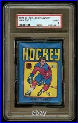 1979-80 OPC O-Pee-Chee WAX PACK SEALED UNOPENED GRETZKY RC YEAR GRADED PSA 9