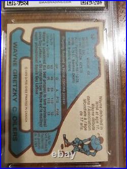 1979-80 O-PEE-CHEE #18 WAYNE GRETZKY ROOKIE CARD GMA 6.5! Nice center