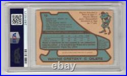 1979-80 O-pee-chee Opc #18 Rookie Rc Card Wayne Gretzky Psa 6 Oilers 6571 #2