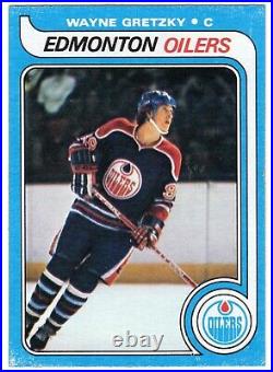 1979-80 Topps #18 Rookie Card Wayne Gretzky Oilers Rangers Kings