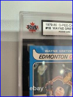 1979 OPC O-Pee-Chee Wayne Gretzky 18 HOF KSA 8.5 Rookie RC NNM+