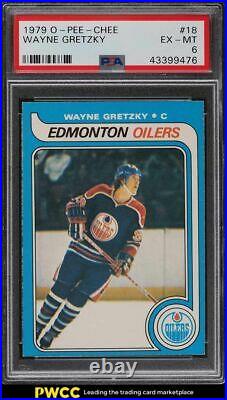 1979 O-Pee-Chee Hockey Wayne Gretzky ROOKIE RC #18 PSA 6 EXMT