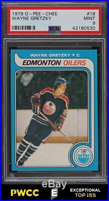 1979 O-Pee-Chee Hockey Wayne Gretzky ROOKIE RC #18 PSA 9 MINT (PWCC-E)