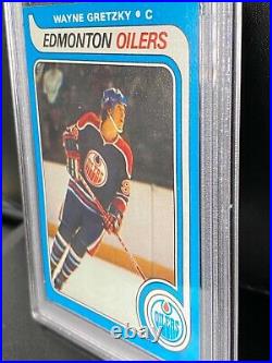 1979 Topps Hockey Wayne Gretzky ROOKIE RC #18 PSA 4 (Regrade)