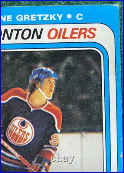 1979 Topps Wayne Gretzky Rookie Card #18. Ungraded, Nice Condition