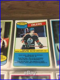 1980 81 OPC O-Pee-Chee Complete set 396/396 Gretzky Messier Gartner Bourque Rc