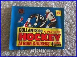 1981 O-Pee-Chee NHL Hockey Sticker Complete Set of 269 Denis Savard Kurri Rookie