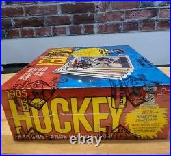 1984/85 OPC O-Pee-Chee Hockey Wax Box 48 Packs Yzerman RC Gretzky PSA 10 BBCE