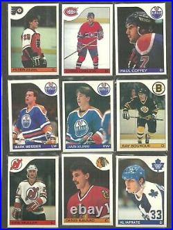1985-86 O-PEE-CHEE OPC Hockey set 263/264 cards NM/MT Pack fresh! WAYNE GRETZKY