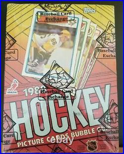 1988/89 Topps Hockey Wax Pack Box Bbce Authenticated & Sealed