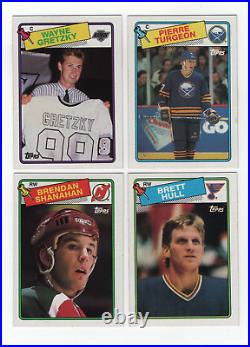 1988-89 Topps NHL Hockey Complete Hand-Collated Set #1-198 Hull RC 080521MGL2