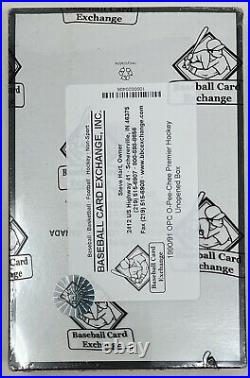 1990-91 OPC O-PEE-CHEE Premier Hockey Card BOX 36 PACKS Sealed BBCE Wrapped NHL
