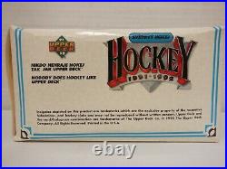 1991-92 Upper Deck CZECH NHL Hockey Box (34 Packs) RARE 080621MGL