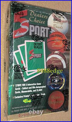 1995 Classic 5 Sport Factory Sealed Box Shaq/steve Young/earnhardt/bonds Auto
