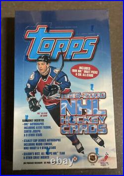 1999/00 Topps Hockey Hobby Box rare NHL HOCKEY 36 PACKS 11 CARDS PER PACK AUTOS