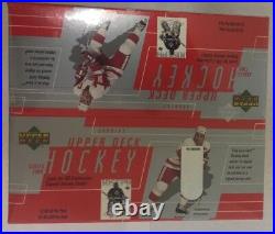 2000-01 Upper Deck Series 2 Factory Sealed 24 Pack Retail Hockey Box