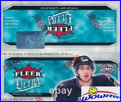 2005/06 Fleer Ultra Hockey HUGE 24ct Retail Box-Sidney Crosby, Ovechkin RC Year