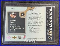 2005-06 SP Game Used SIGnificance Miroslav Satan Auto 052/100 #S-MS. Islanders
