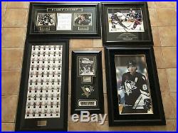 2005-06 + Sidney Crosby Huge Lot Auto Patch Jersey Stick Puck Bgs 10,9.5651card