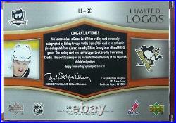 2005-06 The Cup Sidney Crosby Limited Logos Rpa Rookie Patch Auto #/50 The Skate