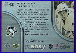 2005-06 The Cup Sidney Crosby Signature Rpa Rookie Patch Auto #/75 The Beak