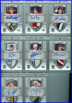 2005-06 Ud The Cup Complete Auto Patch Rookie Set Ovechkin Crosby The Best Omg