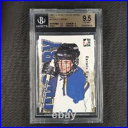 2005 ITG #2 Sidney Crosby Series Rookie Card Gold Parallel BGS 9.5 Gem Mint