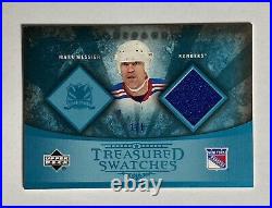 2005 Upper Deck Artifacts Mark Messier Treasured Swatches 1/1 Game Used
