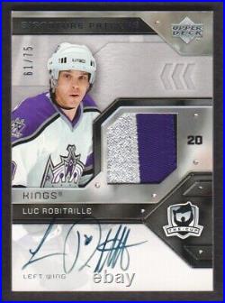 2006-07 The Cup Signature Patches #SP-RO Luc Robitaille Auto 61/75