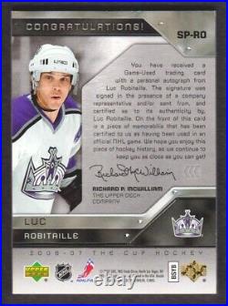 2006-07 The Cup Signature Patches #SP-RO Luc Robitaille Auto 61/75