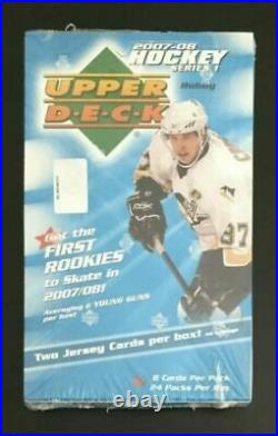 2007-08 Upper Deck Hockey Series 1 Unopened Hobby Box Rare Factory Sealed