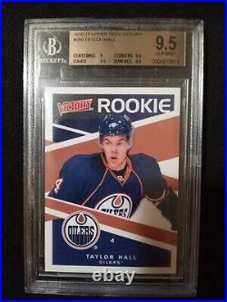 2010-11 Upper Deck Victory Taylor Hall #350 Rookie Becket 9.5