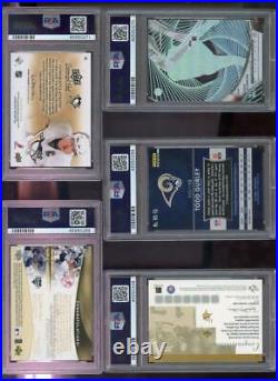 2010 Upper Deck Diamond Club Sidney Crosby AUTO Signed Autograph PSA Graded Card