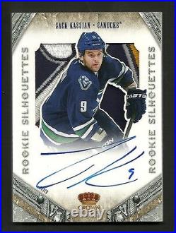 2011-12 Panini Crown Royale Rookie Silhouette PATCH Auto ZACK KASSIAN #15 of 25