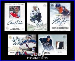 2011-12 Upper Deck SP Authentic hockey cards Hobby Box