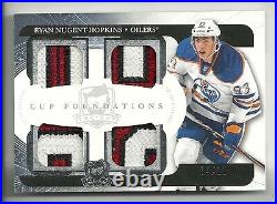 2011-12 Upper Deck The Cup RYAN NUGENT HOPKINS Foundations Patch Serial #4/10