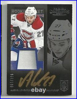 2013-14 Panini Contenders Rookie Ticket ALEX GALCHENYUK Patch Autograph #87/100