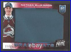 2013-14 Panini Prime Hockey Draft Hats #DH-NMK Nathan MacKinnon 15/25