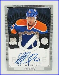 2013-14 Upper Deck The Cup #186 Nail Yakupov Rookie Patch Autograph #31/99