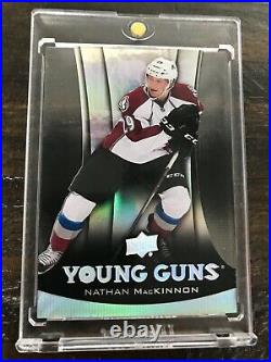 2013-14 Young Guns Acetate #238 NATHAN MACKINNON SP Rookie Card Mint