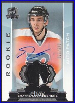 2014-15 The Cup Hockey #163 Shayne Gostisbehere RC Auto Patch 011/249
