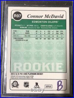 2015-16 O-Pee-Chee Platinum Retro #R97 Connor McDavid Rookie Card RC